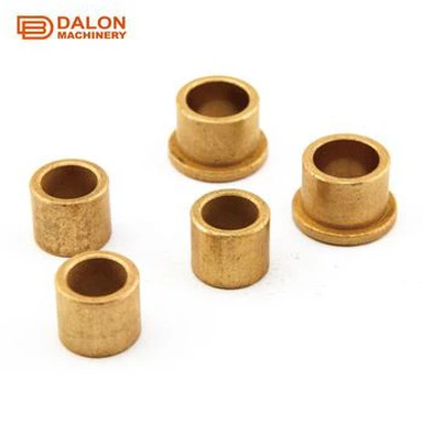 Sumbat Oilite Bronze Bearing Brass Flange Bushing